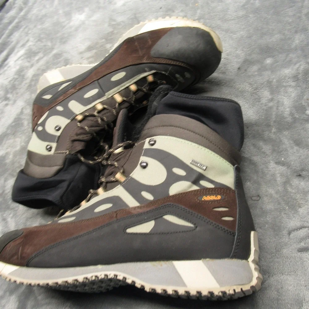 ASOLO Elysium GTX Men Boots 13.5 Brown Waterproof Gore Tex Fur Insulated Romania